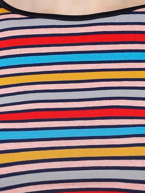 striped brocade blouse - 16983668 - Standard Image - 5