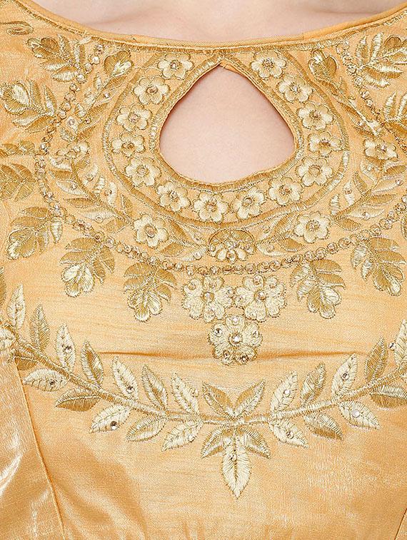 self design embroidered blouse - 16983688 - Zoom Image - 5