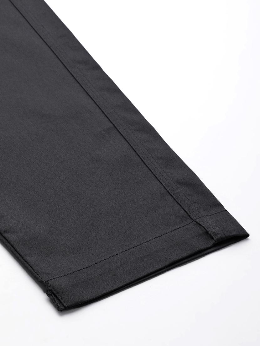 high rise flat front trousers - 16983794 - Zoom Image - 4