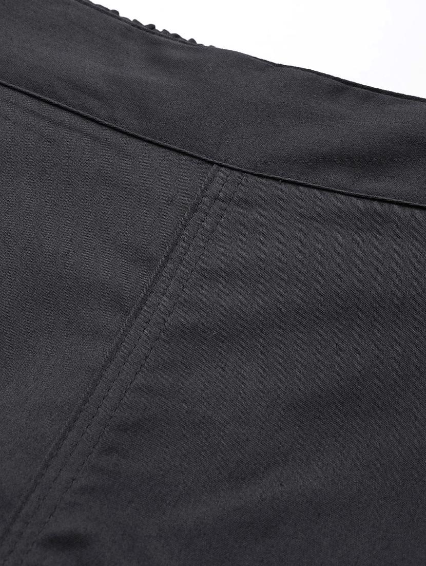 high rise flat front trousers - 16983794 - Zoom Image - 6