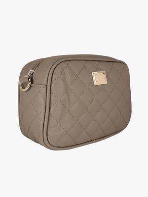 brown leatherette (pu) regular sling bag - 16984008 - Standard Image - 4