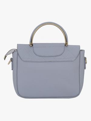 grey leatherette (pu) regular sling bag - 16984011 - Standard Image - 2