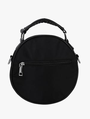 black leatherette (pu) regular sling bag - 16984021 - Standard Image - 2