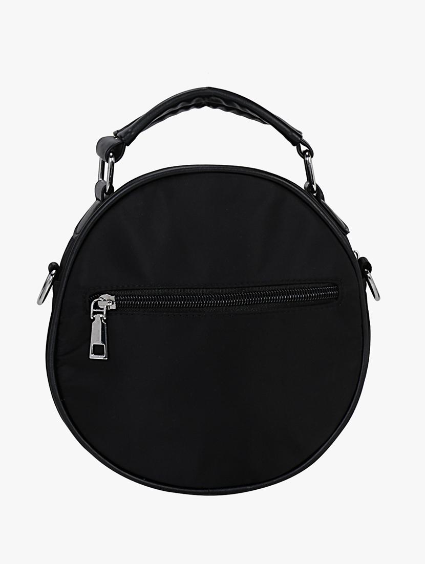 black leatherette (pu) regular sling bag - 16984021 - Zoom Image - 2