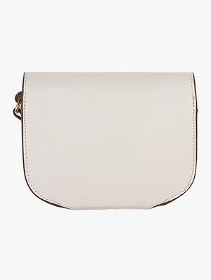 white leatherette (pu) regular sling bag - 16984029 - Standard Image - 2