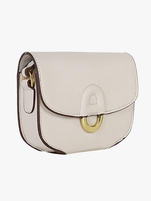 white leatherette (pu) regular sling bag - 16984029 - Standard Image - 4