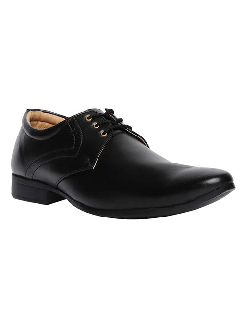 black lace-up derbys - 16984059 - Standard Image - 1