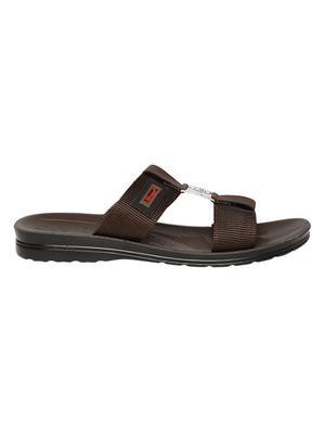 brown slip on slippers - 16984071 - Standard Image - 2
