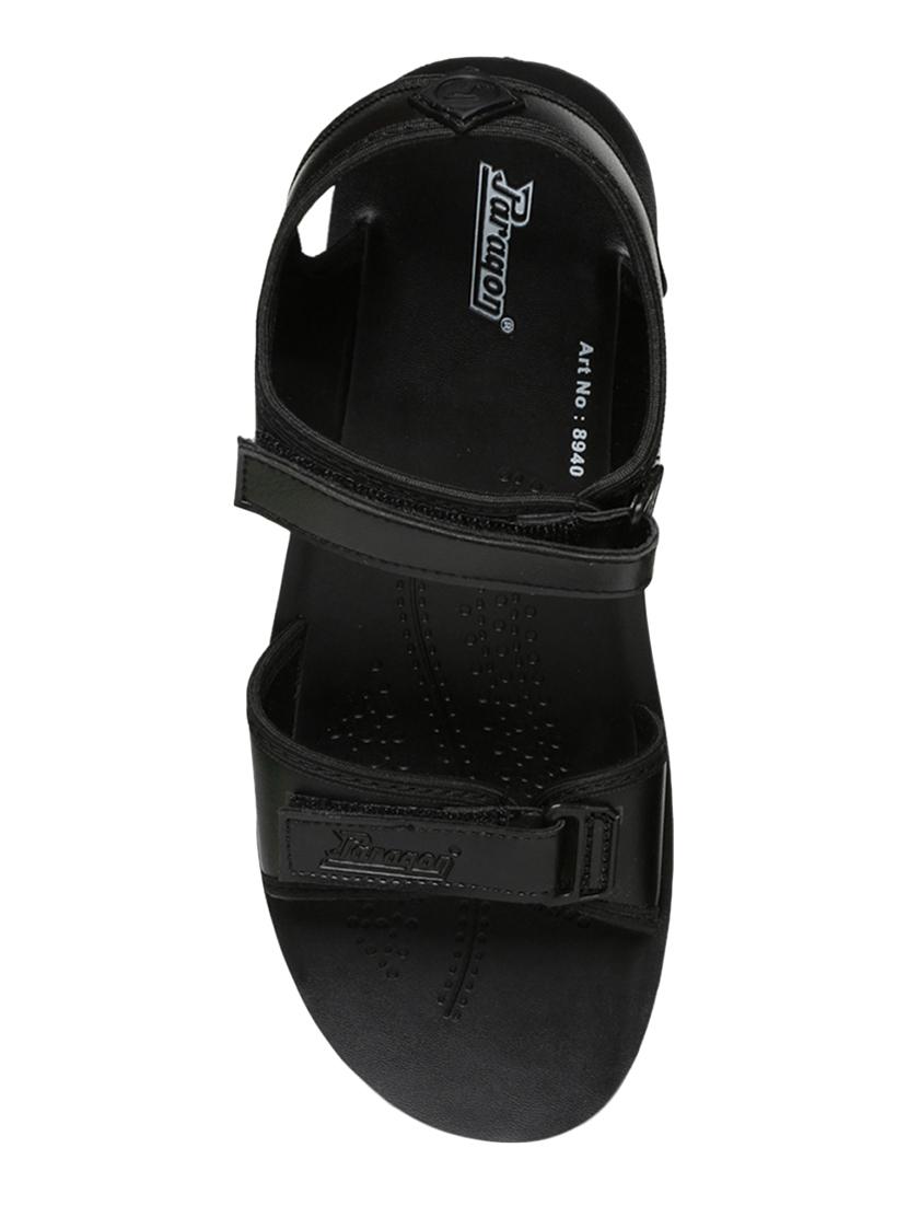 black back strap sandals - 16984115 - Zoom Image - 4