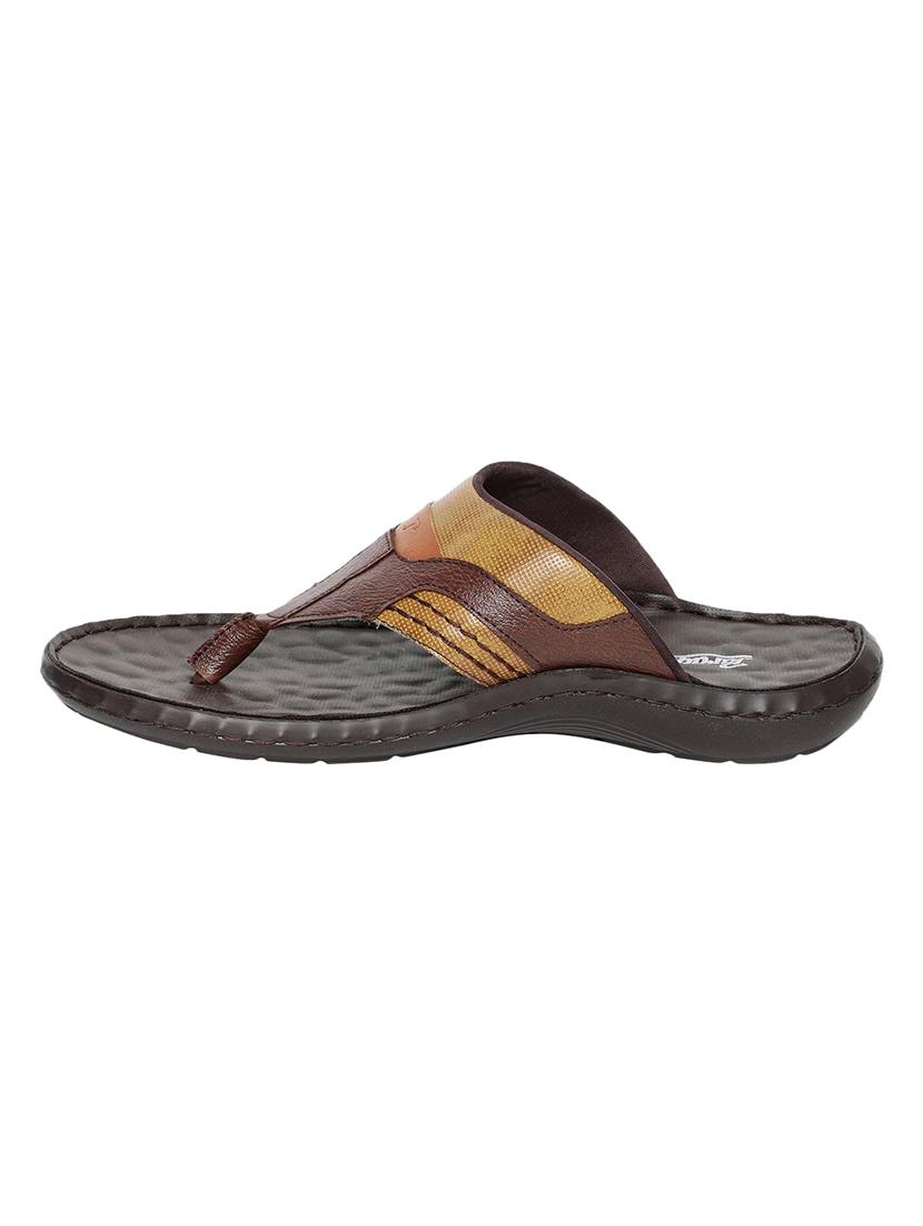 tan toe separator slippers - 16984137 - Zoom Image - 2
