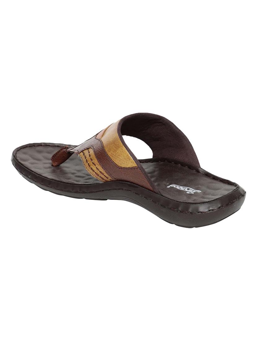 tan toe separator slippers - 16984137 - Zoom Image - 3