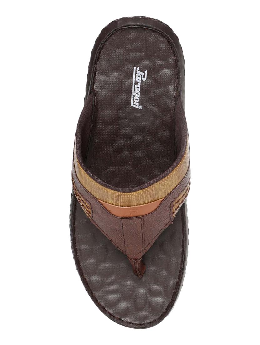 tan toe separator slippers - 16984137 - Zoom Image - 4