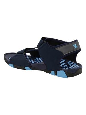navy blue back strap floaters - 16984149 - Standard Image - 3