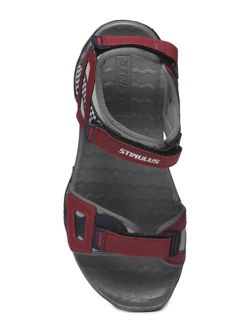 maroon back strap floaters - 16984389 - Zoom Image - 4