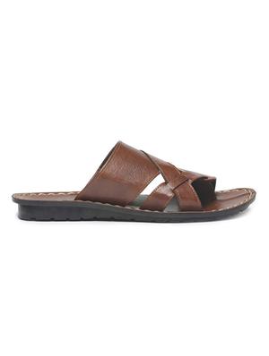 brown slip on slippers - 16984404 - Standard Image - 2