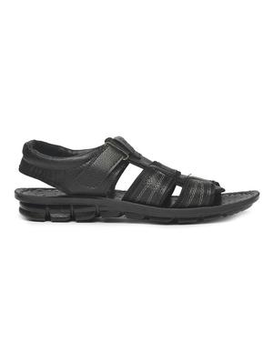 black back strap sandals - 16984417 - Standard Image - 2