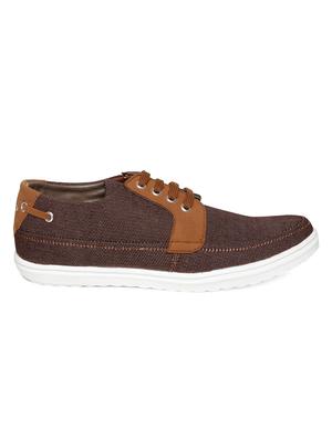 brown lace up sneakers - 16984454 - Standard Image - 2