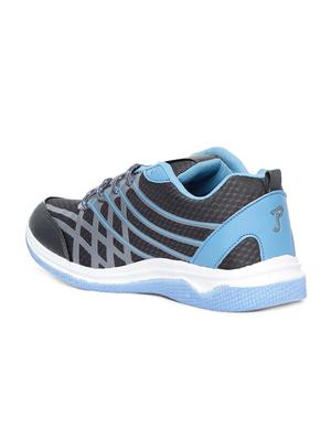 blue lace-up sports shoes - 16984463 - Standard Image - 3