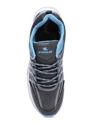 blue lace-up sports shoes - 16984463 - Standard Image - 4