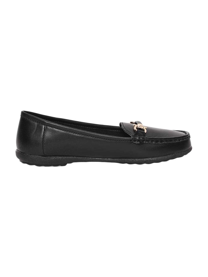 black slip on loafers - 16984490 - Zoom Image - 2