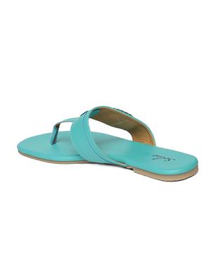 light blue slip on sandal - 16984724 - Standard Image - 3