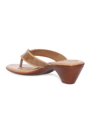 beige slip on sandal - 16984886 - Standard Image - 3