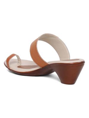 beige slip on sandal - 16984977 - Standard Image - 3