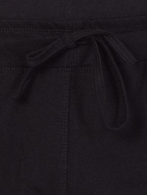 black cotton shorts - 16985010 - Standard Image - 5