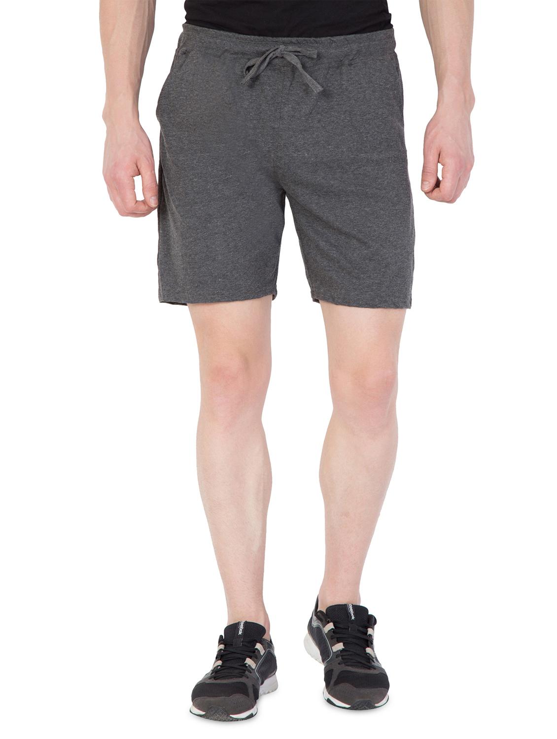 grey cotton shorts - 16985012 - Zoom Image - 1