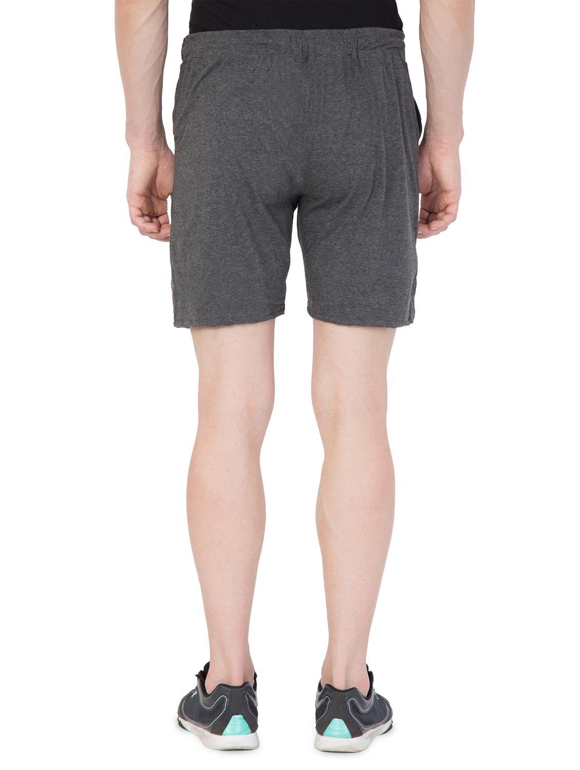 grey cotton shorts - 16985012 - Zoom Image - 3