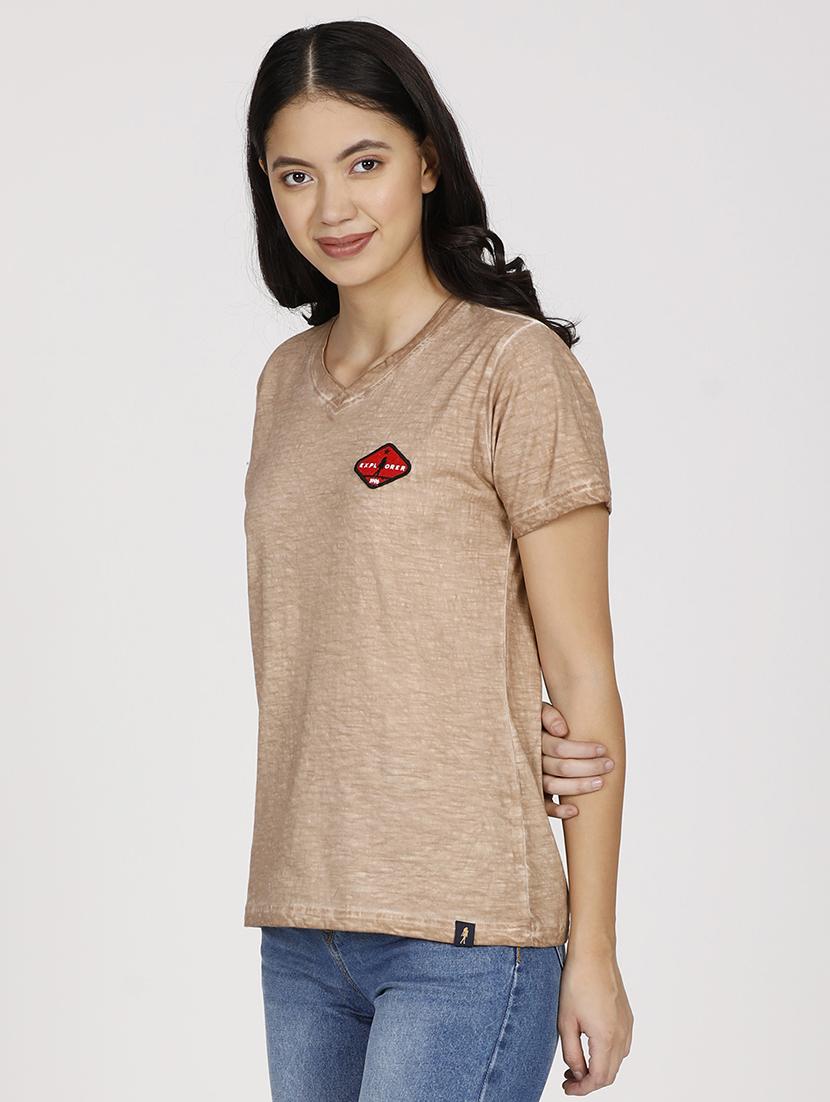 applique detail faded tee - 16985294 - Zoom Image - 2