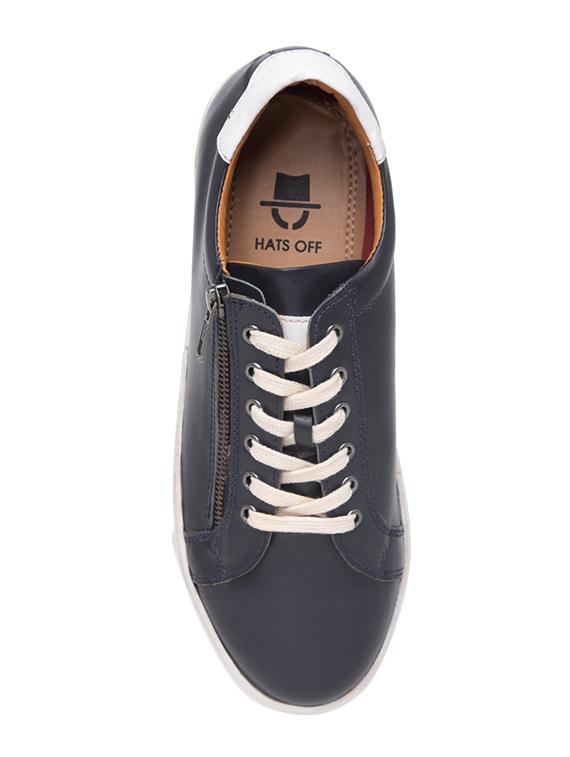 blue lace up sneakers - 16985651 - Zoom Image - 3
