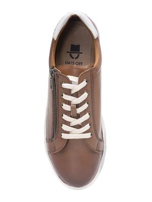 tan lace up sneakers - 16985652 - Standard Image - 4