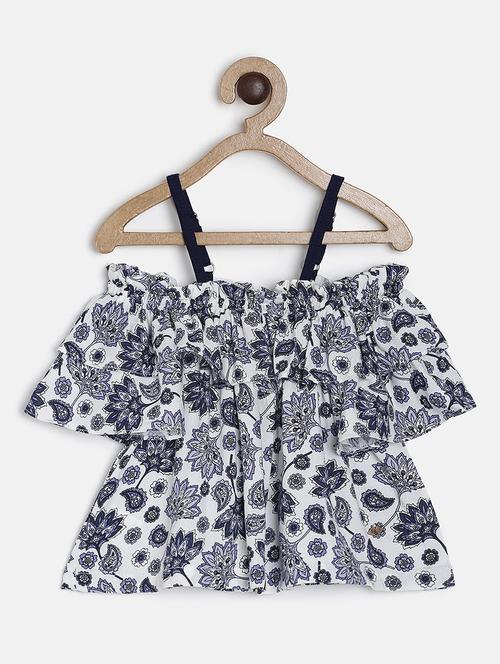 grey cotton blouson tops & tee - 16985754 - Standard Image - 1