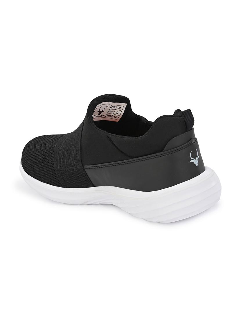 black slip on sport shoes - 16986176 - Zoom Image - 2