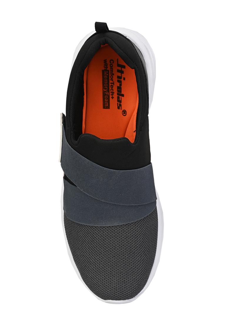 grey slip on sport shoes - 16986177 - Zoom Image - 3