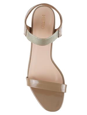 beige ankle strap sandals - 16986461 - Standard Image - 4