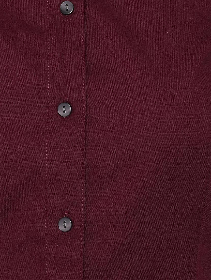 long sleeved solid shirt - 16986782 - Zoom Image - 4