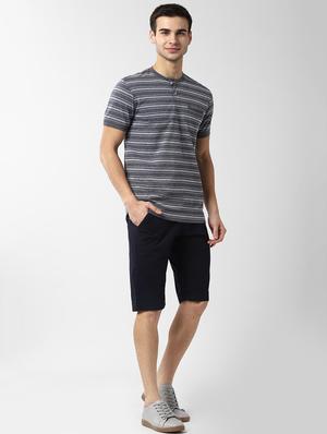 grey striped pocket t-shirt - 16987043 - Standard Image - 4
