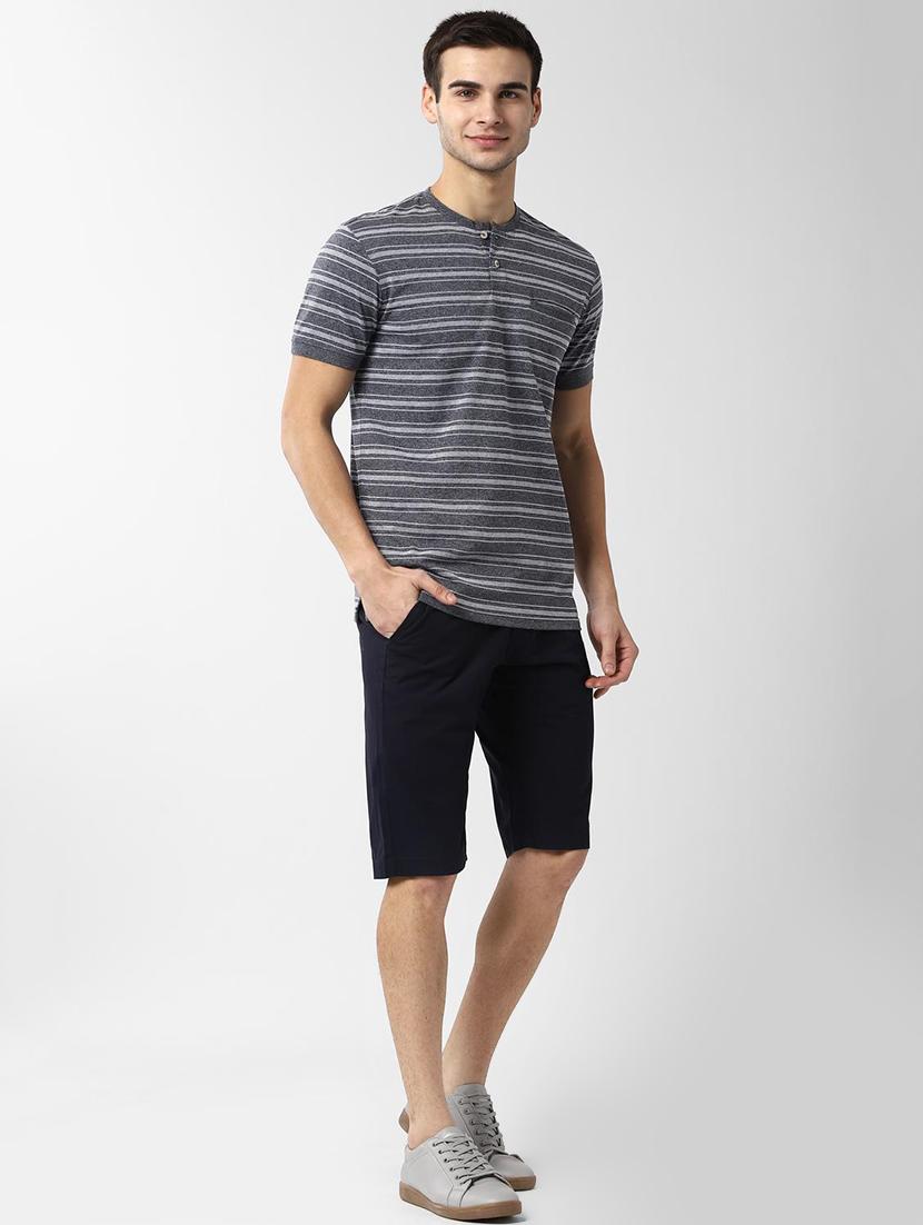 grey striped pocket t-shirt - 16987043 - Zoom Image - 4