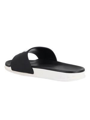 black slip on slides - 16987063 - Standard Image - 3