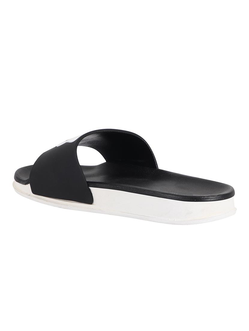black slip on slides - 16987063 - Zoom Image - 3