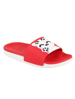 red slip on slides - 16987064 - Standard Image - 2