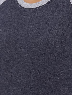 raglan sleeves color block tee - 16987112 - Standard Image - 5