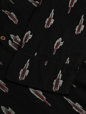 ikat print straight kurta - 16987189 - Standard Image - 6