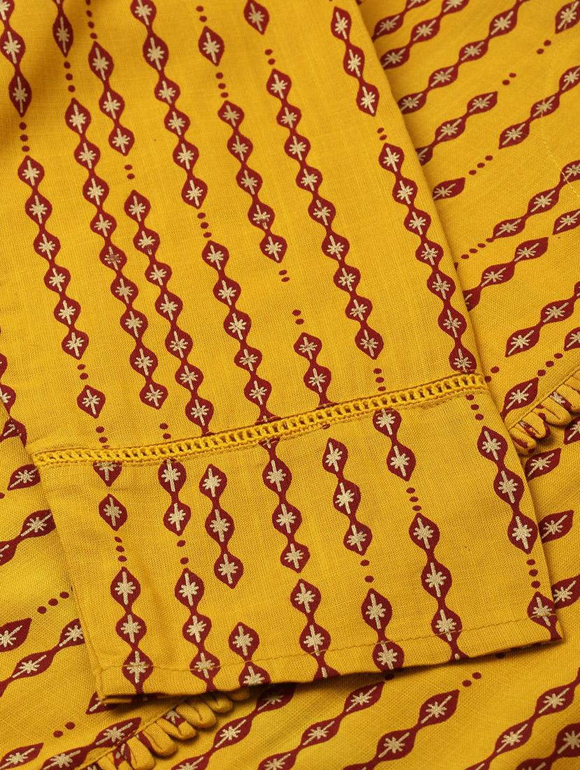 printed straight kurta - 16987210 - Zoom Image - 6