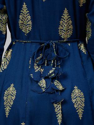 printed anarkali kurta - 16987220 - Standard Image - 7