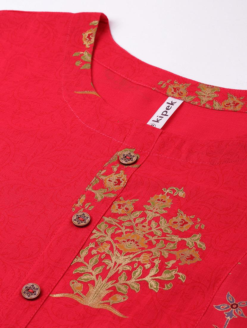 block print straight kurta - 16987246 - Zoom Image - 5