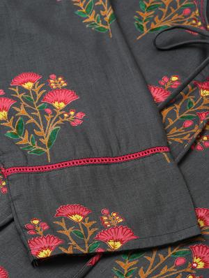 block print straight kurti - 16987269 - Standard Image - 6