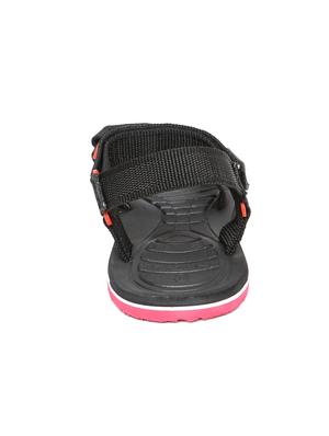 red pu back strap sandals - 16987694 - Standard Image - 3